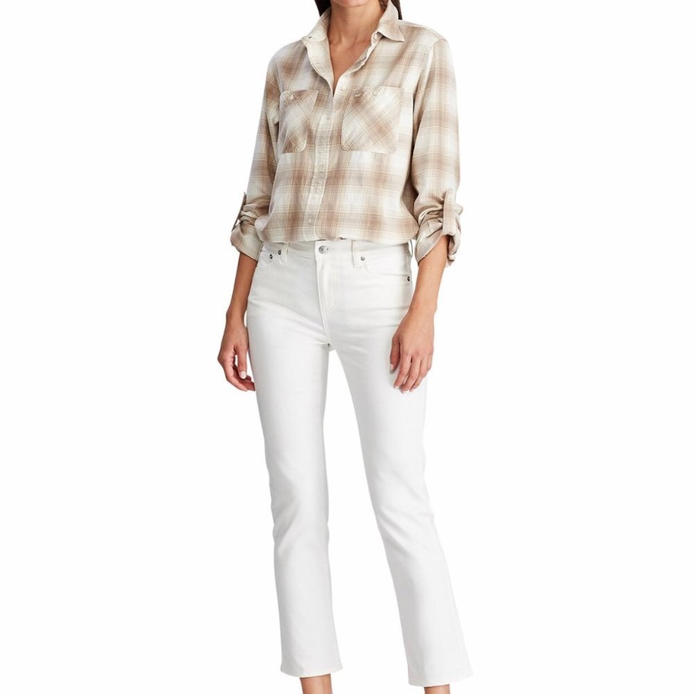 Lauren Ralph Lauren Perfect White Jeans Premier